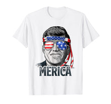 Load image into Gallery viewer, Funny shirts V-neck Tank top Hoodie sweatshirt usa uk au ca gifts for Kennedy Merica 4th of July T shirt President JFK Men Gifts 2301801