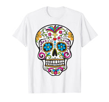Load image into Gallery viewer, Funny shirts V-neck Tank top Hoodie sweatshirt usa uk au ca gifts for Day of the Dead Sugar Skull T-Shirt 842796