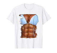 Load image into Gallery viewer, Funny shirts V-neck Tank top Hoodie sweatshirt usa uk au ca gifts for Fake Abs T Shirt Funny Bikini Body Muscle Six Pack 3D 223053