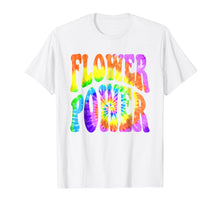 Load image into Gallery viewer, Funny shirts V-neck Tank top Hoodie sweatshirt usa uk au ca gifts for 60s 70s Retro Hippie Batik Spiral - Flower Power 3 T-Shirt 1910286