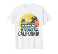 Load image into Gallery viewer, Funny shirts V-neck Tank top Hoodie sweatshirt usa uk au ca gifts for California Retro Surf T Shirt Vintage Van Surfer Distressed 166713