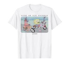 Load image into Gallery viewer, SpongeBob SquarePants Ride Or Die Friends 1999 Portrait T-Shirt 475967