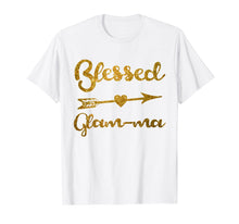 Load image into Gallery viewer, Funny shirts V-neck Tank top Hoodie sweatshirt usa uk au ca gifts for Womens Blessed Glam-ma Shirt Best Glamma Ever Grandma Gifts 1697153
