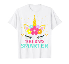 Load image into Gallery viewer, 100 Days of School Shirt Unicorn Girls Costume Gift Tee T-Shirt-595937