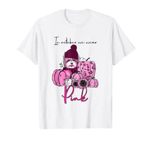 Load image into Gallery viewer, Yorkie In Octorber We Wear Pink Breast Cancer Gifts T-Shirt