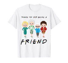 Load image into Gallery viewer, Womens Thank You ForBeing A Golden Friend Girls Christmas T-Shirt135930