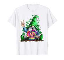 Load image into Gallery viewer, Hippie Gnomes T-Shirt Hippie Clover St Patrick's Day Gifts T-Shirt-568689