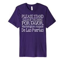 Load image into Gallery viewer, Funny shirts V-neck Tank top Hoodie sweatshirt usa uk au ca gifts for Please Stand Clear Of The Doors - Funny Monorail Shirt 2877312