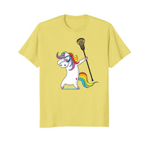 Load image into Gallery viewer, Funny shirts V-neck Tank top Hoodie sweatshirt usa uk au ca gifts for Dabbing Unicorn Girls Lacrosse Novelty Graphic T-Shirt 556562