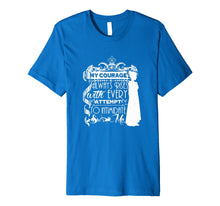 Load image into Gallery viewer, Funny shirts V-neck Tank top Hoodie sweatshirt usa uk au ca gifts for My Courage Always Rises Beautiful Jane Austen Gifts T Shirt 1945305