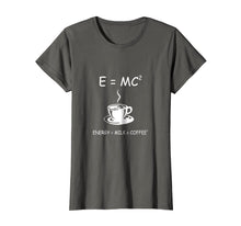 Load image into Gallery viewer, Funny shirts V-neck Tank top Hoodie sweatshirt usa uk au ca gifts for E=MC2 Energy Milk Coffee Funny Science Coffee T Shirt 2825074