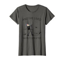 Load image into Gallery viewer, Funny shirts V-neck Tank top Hoodie sweatshirt usa uk au ca gifts for Women And She Lived Happily Ever After Hiking Lover T-shirt 1618964