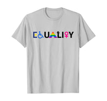 Load image into Gallery viewer, EQUALITY Equal Rights LGBTQ Ally Unity Pride Feminist TShirt274100