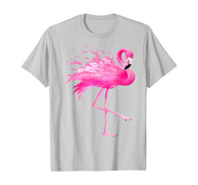 Load image into Gallery viewer, Flamingo Pink Ribbon Breast cancer Awareness Gift shirt 117805