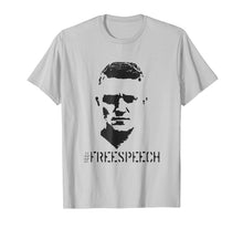 Load image into Gallery viewer, Hashtag Free Speech Free Tommy Silhouette Uk Justice Tees