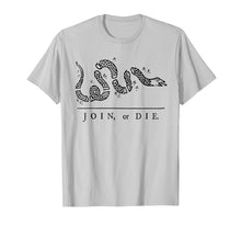 Load image into Gallery viewer, Funny shirts V-neck Tank top Hoodie sweatshirt usa uk au ca gifts for Join or Die tee with black snake 1709057