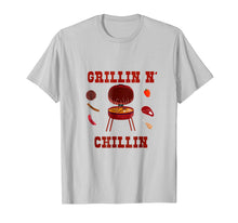 Load image into Gallery viewer, Funny shirts V-neck Tank top Hoodie sweatshirt usa uk au ca gifts for Grillin N Chillin Summer Barbeque Grilling Lover T Shirt 2965020