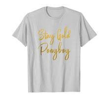 Load image into Gallery viewer, Stay Gold Ponyboy T-Shirt