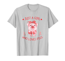 Load image into Gallery viewer, Funny shirts V-neck Tank top Hoodie sweatshirt usa uk au ca gifts for Just a Girl who Loves Pigs T Shirt Pig Lover Gifts 504472