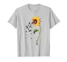 Load image into Gallery viewer, Funny shirts V-neck Tank top Hoodie sweatshirt usa uk au ca gifts for Melanoma Awareness Sunflower TShirt 1721528