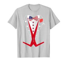 Load image into Gallery viewer, Funny shirts V-neck Tank top Hoodie sweatshirt usa uk au ca gifts for 4th of July Tuxedo TShirt American Patriotic Suit Boy Mens T-Shirt 1121624