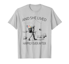 Load image into Gallery viewer, Funny shirts V-neck Tank top Hoodie sweatshirt usa uk au ca gifts for Women And She Lived Happily Ever After Hiking Lover T-shirt 1618964