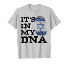 Load image into Gallery viewer, Funny shirts V-neck Tank top Hoodie sweatshirt usa uk au ca gifts for It's In My DNA Israeli Shirt I Love Israel Flag Jewish Gifts 2770607