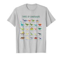 Load image into Gallery viewer, Funny shirts V-neck Tank top Hoodie sweatshirt usa uk au ca gifts for Types Of Dinosaurs T-Shirt Cute Dinosaur Tee 306330