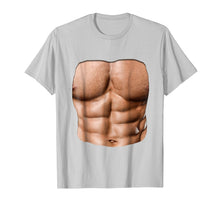 Load image into Gallery viewer, Funny shirts V-neck Tank top Hoodie sweatshirt usa uk au ca gifts for Mens Fake Muscle Under Clothes Shirt Chest Six Pack Abs T-Shirt 477345