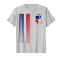 Load image into Gallery viewer, USA T-shirt | Cool USA Soccer T-shirt Womens Mens Kids 220835