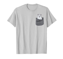 Load image into Gallery viewer, Kitty Cat in my your Pocket Gift, Funny Cat T-Shirt-96294