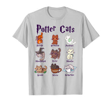 Load image into Gallery viewer, Potter Cats Cute Harry Pawter Kitten Tshirt gift for Her 231818