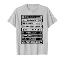 Load image into Gallery viewer, Hip Hop Artists Cassettes T-Shirt - Old School Rap Tee-462932