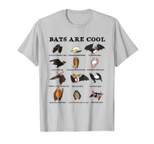Load image into Gallery viewer, Bats are cool lovely bats kinds t shirt 295224
