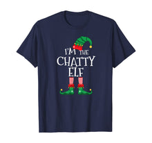 Load image into Gallery viewer, Funny shirts V-neck Tank top Hoodie sweatshirt usa uk au ca gifts for I'm The-Chatty-Elf Matching-Family Christmas T-Shirt 787677