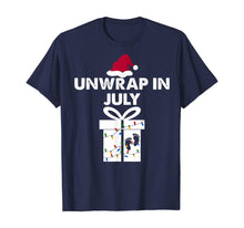 Load image into Gallery viewer, Funny shirts V-neck Tank top Hoodie sweatshirt usa uk au ca gifts for Christmas Pregnancy Announcement Gifts Unwrap In July T-Shirt 370200