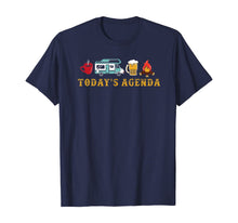 Load image into Gallery viewer, Mens RV Camping Lover Agenda T-Shirt