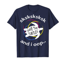 Load image into Gallery viewer, SkSkSk and i oop funny meme vintage apparel gift Distressed T-Shirt