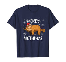 Load image into Gallery viewer, Funny shirts V-neck Tank top Hoodie sweatshirt usa uk au ca gifts for Merry Slothmas Funny Sloth Christmas Outfit For Sloth Lovers T-Shirt 357796