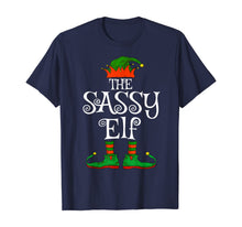 Load image into Gallery viewer, Funny shirts V-neck Tank top Hoodie sweatshirt usa uk au ca gifts for The Sassy Elf Family Matching Funny Christmas Gift Women T-Shirt 208266