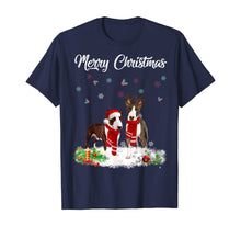 Load image into Gallery viewer, Funny shirts V-neck Tank top Hoodie sweatshirt usa uk au ca gifts for Merry Christmas Santa Bull Terrier Dog Gift Xmas T-Shirt 680581