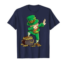 Load image into Gallery viewer, St Patricks Day Dabbing Leprechaun Boys Kids Men Gifts Dab T-Shirt-24268