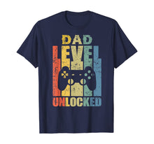 Load image into Gallery viewer, Funny shirts V-neck Tank top Hoodie sweatshirt usa uk au ca gifts for Mens Pregnancy Announcement Dad Level Unlocked Soon To Be Father T-Shirt 143381