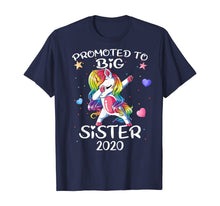 Load image into Gallery viewer, Promoted To Big Sister 2020 Shirt Dabbing Unicorn Gift T-Shirt-224401