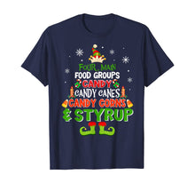 Load image into Gallery viewer, Funny shirts V-neck Tank top Hoodie sweatshirt usa uk au ca gifts for Four Main Food Groups Elf Christmas T-Shirt 1209938