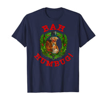 Load image into Gallery viewer, Funny shirts V-neck Tank top Hoodie sweatshirt usa uk au ca gifts for Ugly Christmas Party Scrooge Bah Humbug Christmas Wreath T-Shirt 985621