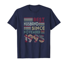 Load image into Gallery viewer, Mens 24th Wedding Anniversary Gifts Husband Since November 1995 T-Shirt