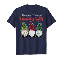Load image into Gallery viewer, Funny shirts V-neck Tank top Hoodie sweatshirt usa uk au ca gifts for My Favorite Color Is Christmas Lights Three Gnomes T-Shirt 169273