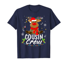 Load image into Gallery viewer, Funny shirts V-neck Tank top Hoodie sweatshirt usa uk au ca gifts for Christmas Cousin Crew Reindeer Santa Hat Matching Pajama T-Shirt 902693