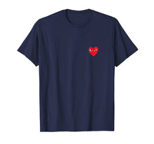 Load image into Gallery viewer, Heart-For-Comme-Lovely-In-The-Des-Gift-T-Shirt-Of-Garcon-Tee 52000